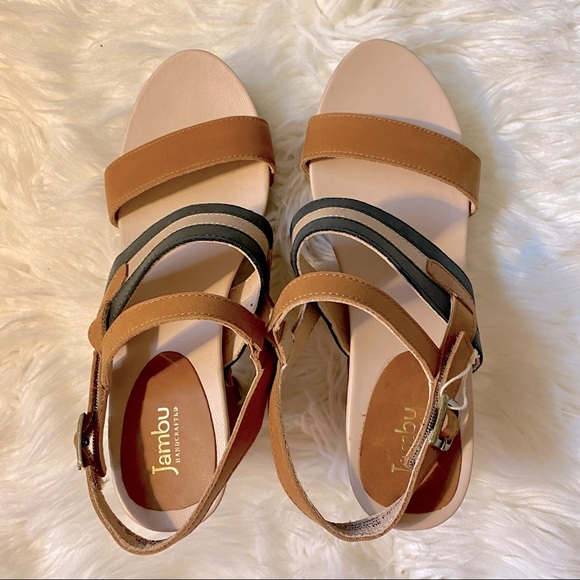 Jambu Shoes - Women’s Jambu Viola Chunky Wooden Heel Size 8